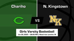 Chariho Girls Varsity Basketball Team Highlight