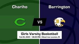 Barrington Girls Varsity Basketball Team Highlight