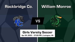 William Monroe vs Rockbridge Co. Girls Varsity Soccer Game Recap
