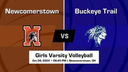Buckeye Trail vs Newcomerstown Girls Varsity Volleyball Game Recap