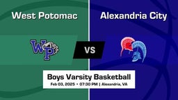 Alexandria City vs West Potomac Boys Varsity Basketball Game Recap