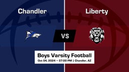 Chandler Boys Varsity Football Team Highlight