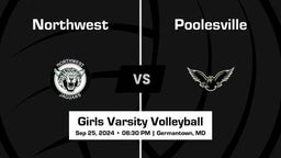 Poolesville vs Northwest Girls Varsity Volleyball Game Recap