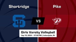 Pike vs Shortridge Girls Varsity Volleyball Game Recap