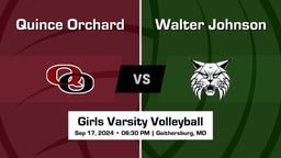 Quince Orchard Girls Varsity Volleyball Team Highlight