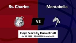 Montabella vs St. Charles Boys Varsity Basketball Game Recap