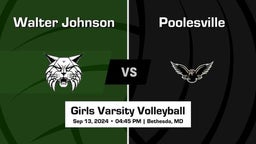Poolesville Girls Varsity Volleyball Team Highlight