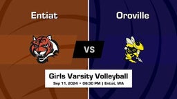 Varsity Girls Volleyball | Oroville High School vs. Entiat High School