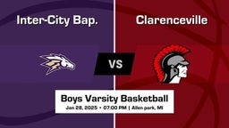 Clarenceville Boys Varsity Basketball Team Highlight