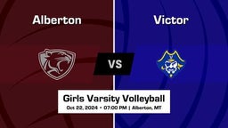 Victor Girls Varsity Volleyball Team Highlight