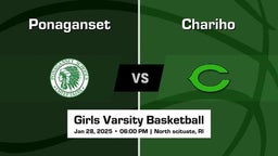 Chariho vs Ponaganset Girls Varsity Basketball Game Recap