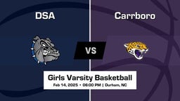Carrboro vs DSA Girls Varsity Basketball Game Recap