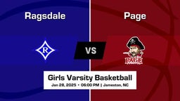 Page vs Ragsdale Girls Varsity Basketball Game Recap