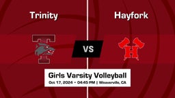 Hayfork vs Trinity Girls Varsity Volleyball Game Recap