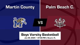 Palm Beach C. vs Martin County Boys Varsity Basketball Game Recap