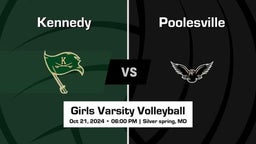 Poolesville Girls Varsity Volleyball Team Highlight