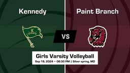 Paint Branch Girls Varsity Volleyball Team Highlight