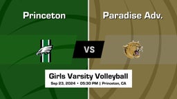 Paradise Adv. vs Princeton Girls Varsity Volleyball Game Recap
