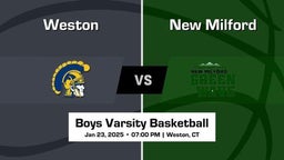 New Milford vs Weston Boys Varsity Basketball Game Recap