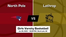 Lathrop vs North Pole Girls Varsity Basketball Game Recap