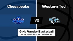 Western Tech vs Chesapeake Girls Varsity Basketball Game Recap