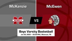 McKenzie Boys Varsity Basketball Team Highlight
