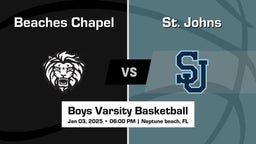 Beaches Chapel Boys Varsity Basketball Team Highlight