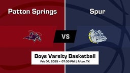 Spur Boys Varsity Basketball Team Highlight