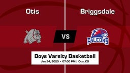 Briggsdale vs Otis Boys Varsity Basketball Game Recap