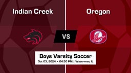 Oregon vs Indian Creek Boys Varsity Soccer Game Recap