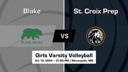 Blake Girls Varsity Volleyball Team Highlight
