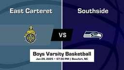 Southside vs East Carteret Boys Varsity Basketball Game Recap