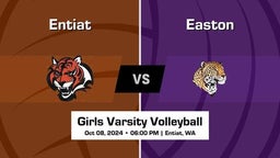Varsity Girls Volleyball | Entiat High School vs. Easton High School