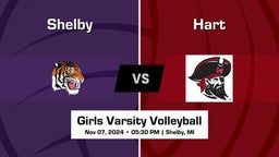 Hart Girls Varsity Volleyball Team Highlight