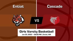 Cascade vs Entiat Girls Varsity Basketball Game Recap