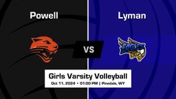 Powell Girls Varsity Volleyball Team Highlight