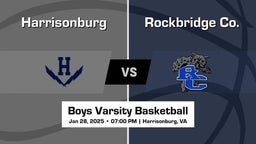 Rockbridge Co. vs Harrisonburg Boys Varsity Basketball Game Recap