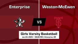 Weston-McEwen vs Enterprise Girls Varsity Basketball Game Recap