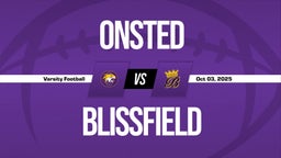 10/3 Highlights vs Onsted