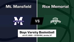 Mt. Mansfield Boys Varsity Basketball Team Highlight