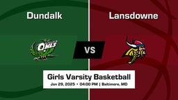 Dundalk Girls Varsity Basketball Team Highlight