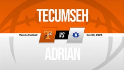 10/3 Highlights vs Tecumseh