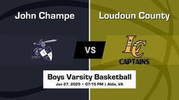 Loudoun County vs John Champe Boys Varsity Basketball Game Recap