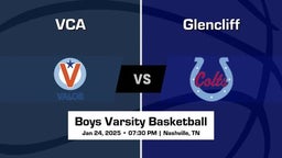 Glencliff vs VCA Boys Varsity Basketball Game Recap
