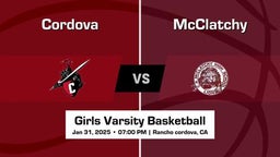McClatchy vs Cordova Girls Varsity Basketball Game Recap