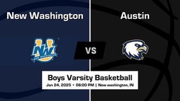 Austin vs New Washington Boys Varsity Basketball Game Recap