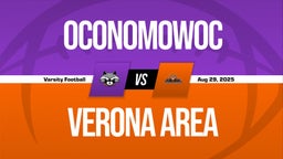 08/29 Highlights vs Oconomowoc