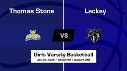 Lackey vs Thomas Stone Girls Varsity Basketball Game Recap