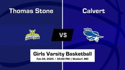 Thomas Stone Girls Varsity Basketball Team Highlight
