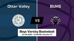 BUHS Boys Varsity Basketball Team Highlight